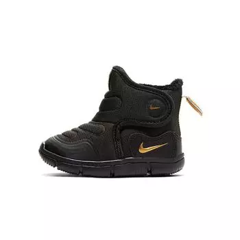 Детские кроссовки Nike Novice Boot TD Black Metallic Gold Wolf-Grey AV8338-001