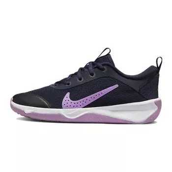 Детские кроссовки Nike Omni Multi-Court GS Obsidian Rush Fuchsia Blue White DM9027-401 36.5