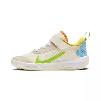 Детские кроссовки Nike Omni Multi-Court PS Play Freely кремово-белые с парусом FN8907-181 28