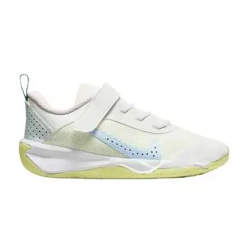 Детские кроссовки Nike Omni Multi-Court PS Citron Tint Cobalt Bliss Yellow Summit-White Mineral-Teal DM9026-101 28