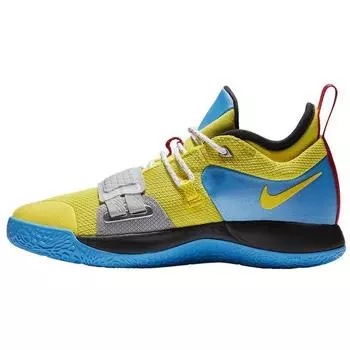 Детские кроссовки Nike PG 2.5 GS Wolverine Yellow Optic-Yellow Blue-Hero-Black-University-Red-Metallic-Silver BQ9457-740