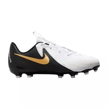 Детские кроссовки Nike Phantom GX 2 Academy MG GS Mad Ready Pack Белый металлик-Золотая монета Черный FD6722-100 32
