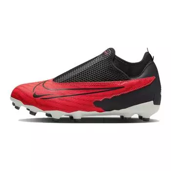 Детские кроссовки Nike Phantom GX Academy DF MG GS Ready Pack красные ярко-малиновые белые DD9546-600 36.5