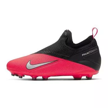 Детские кроссовки Nike Phantom Vision 2 Academy DF MG GS Future Lab Orange Laser-Crimson Black CD4059-606 38