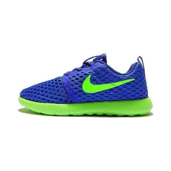 Детские кроссовки Nike Roshe One Flight Weight PS Blue Racer-Blue Electric-Green 819690-404 28