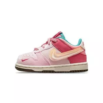 Детские кроссовки Nike Social Status x Dunk Low TD Strawberry Milk Pink Light-Soft-Pink Coconut-Milk DM3350-600 19.5
