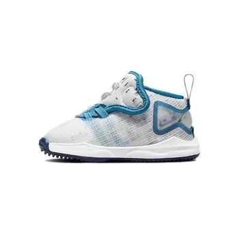 Детские кроссовки Nike Space Jam x LeBron 19 TD White Blue-Void Dutch-Blue DD0417-100 27