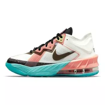 Детские кроссовки Nike Space Jam x LeBron 18 Low GS Lola Bunny White Summit-White Dynamic-Turquoise DJ3760-115 39