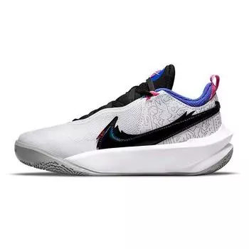 Детские кроссовки Nike Space Jam x Team Hustle D10 SE GS Computer Chip White Hyper-Royal Pink-Blast DH8053-100 38.5