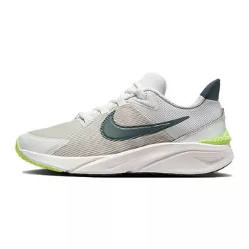 Детские кроссовки Nike Star Runner 4 GS Photon Dust Deep Jungle Cream Summit-White Light-Iron-Ore DX7615-003 40