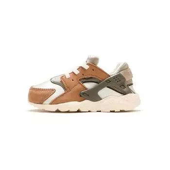 Детские кроссовки Nike Stussy x Air Huarache LE TD Desert Oak 2021 Brown Reed Light-Straw DH3323-200 19.5