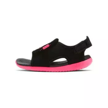 Детские кроссовки Nike Sunray Adjust 5 V2 TD Black Racer Pink DB9566-002 US 8C