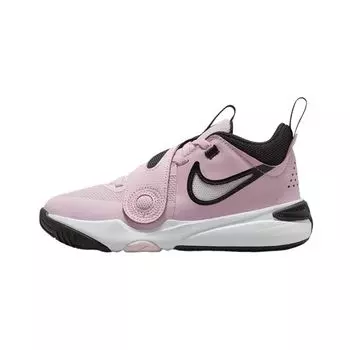 Детские кроссовки Nike Team Hustle D11 PS Pink Foam White Black Summit-White DV8994-600 28