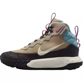 Детские кроссовки Nike Terrascout GS Hemp Denim Turquoise Brown Burgundy-Ash Pale-Ivory FV4173-200 37.5