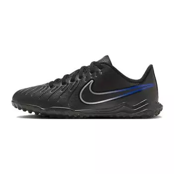 Детские кроссовки Nike Tiempo Legend 10 Club TF GS Shadow Pack Черный Hyper-Royal Chrome DV4355-040 38.5