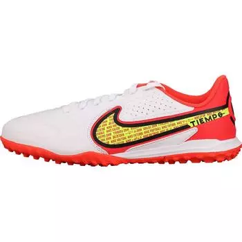Детские кроссовки Nike Tiempo Legend 9 Academy TF GS Motivation Pack белые ярко-малиновые Volt DA1328-176 27