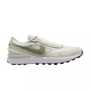 Детские кроссовки Nike Waffle One GS Light Bone Oil Green Cream Phantom White DC0481-012 35.5