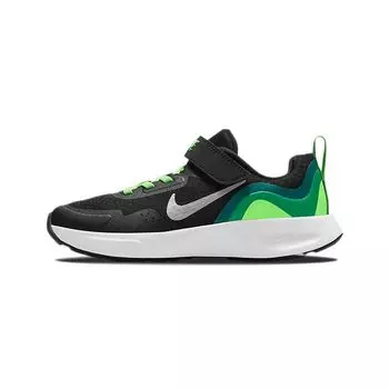 Детские кроссовки Nike Wearallday PS Black Green Strike Chrome CJ3817-015 31