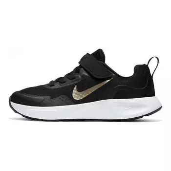 Детские кроссовки Nike Wearallday PS Black Metallic Gold Star CJ3817-005 30