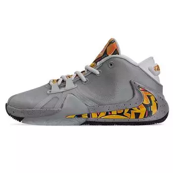 Детские кроссовки Nike Zoom Freak 1 GS Graffiti Silver Metallic-Silver BQ5633-005