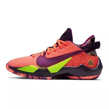 Детские кроссовки Nike Zoom Freak 2 SE GS Bright Mango Orange Volt Grand-Purple CZ4177-800 38
