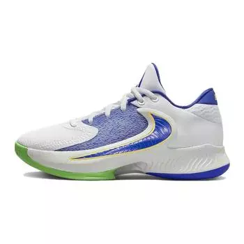 Детские кроссовки Nike Zoom Freak 4 GS Summer Vibes White Summit-White Citron-Pulse DQ0553-103 38.5