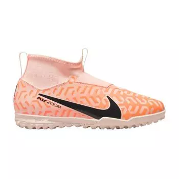 Детские кроссовки Nike Zoom Mercurial Superfly 9 Academy TF GS United Pack Orange Guava-Ice Black DZ3478-800 38.5