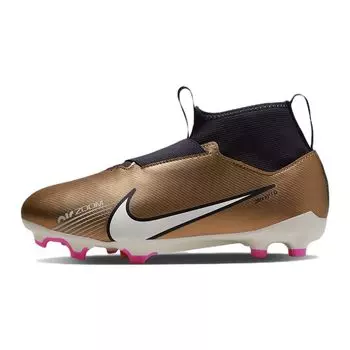 Детские кроссовки Nike Zoom Mercurial Superfly 9 Academy MG GS Generation Pack золотисто-медный металлик DR6044-810 38.5