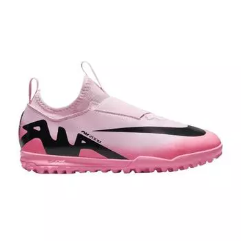 Детские кроссовки Nike Zoom Mercurial Vapor 15 Academy TF GS Mad Brilliance Pack Pink Pink-Foam Black DJ5621-601 38.5