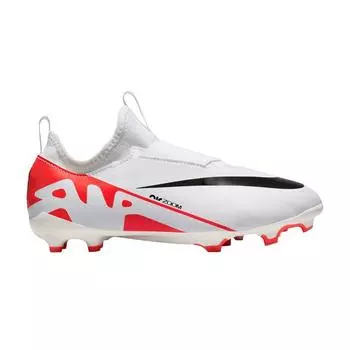 Детские кроссовки Nike Zoom Mercurial Vapor 15 Academy MG GS Ready Pack Белый Ярко-Малиновый Черный DJ5617-600 28