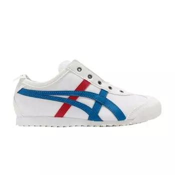 Детские кроссовки Onitsuka Tiger Mexico 66 Slip-On PS White Directoire Blue 1184A085-100