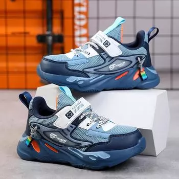 Детские кроссовки, повседневная дышащая обувь для мальчиков, для занятий спортом на открытом воздухе, для бега, для девочек, теннисная обувь 40