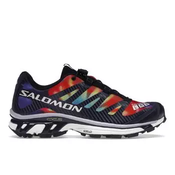 Детские кроссовки Salomon XT-4 Advanced Tie-Dye Evening-Blue Nimbus-Cloud Lavender 415746 42