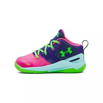 Детские кроссовки Under Armour Curry 2 Retro TD Northern Lights 2022 Разноцветные 3026055-600