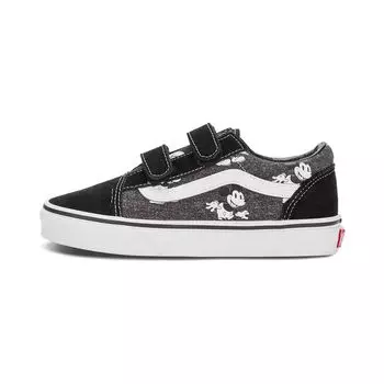 Детские кроссовки Vans Disney x Old Skool V Kids OG Family с Микки Маусом, разноцветные, разноцветные VN000VHEBMB 34
