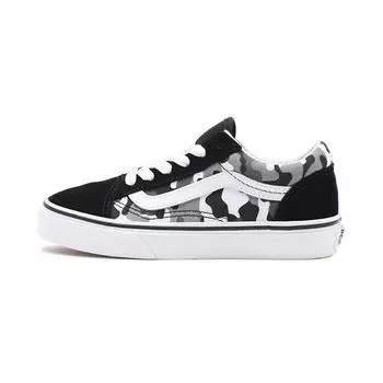 Детские кроссовки Vans Old Skool Kids Primary Camo Black True-White VN000W9T9AI 34