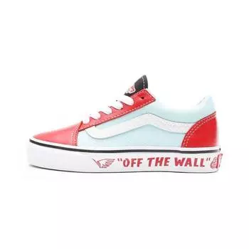 Детские кроссовки Vans SE Bike x Old Skool Kids Lil Ripper Blue Red Plume VN0A4BUU3U8 30.5