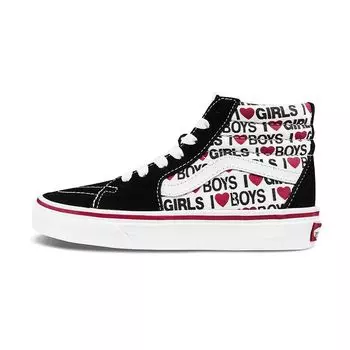 Детские кроссовки Vans Sk8-Hi Kids I Heart Black True-White VN0A4BUWWKU 34