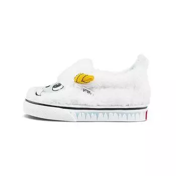 Детские кроссовки Vans Slip-On V Toddler Yeti Белый Черный True-White VN0A5KXO8CG 23.5