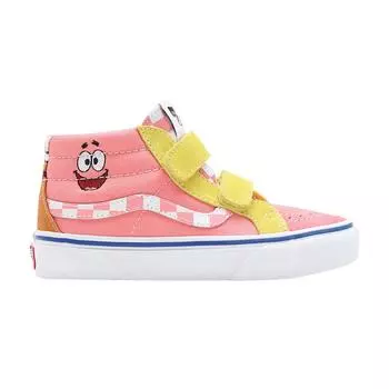 Детские кроссовки Vans SpongeBob SquarePants x Sk8-Mid Reissue V Kids Best Friends, разноцветные VN00018T9ES 34