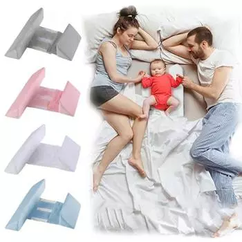 Детские кроватки-клинья с надежными ремнями, регулируемая защита от опрокидывания, наклон 45 градусов серый