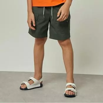 Детские льняные брюки Hedges Kids Span цвета хаки Hum12ps37m Kk 145