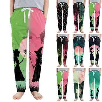 Детские леггинсы для танцев, тренировок, бега, йоги 100 чёрный