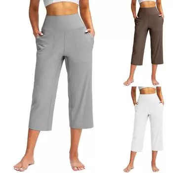 Детские леггинсы для танцев, тренировок, бега, йоги 110 чёрный