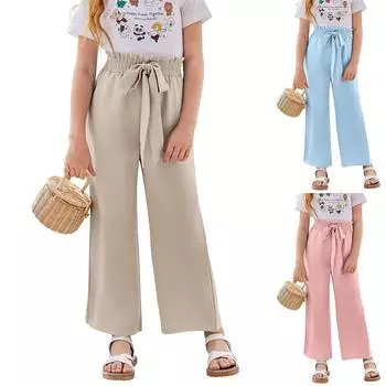 Детские леггинсы для танцев, тренировок, бега, йоги 110 синий