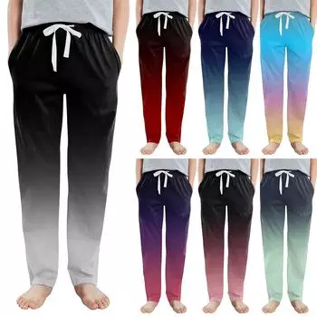 Детские леггинсы для танцев, тренировок, бега, йоги 100 чёрный