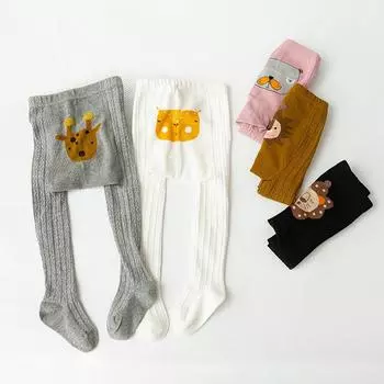 Детские леггинсы, удобные колготки с героями мультфильмов, детские носки S