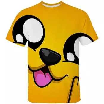 Детские летние Compadretes Mikecrack Cartoon Game 3D Print Casual Short Sleeve T Shirts Boys Girls Cute Outfits Children Tops 130