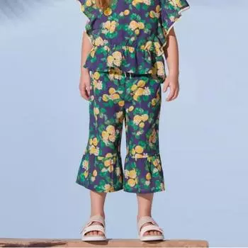 Детские летние пляжные широкие брюки Hedges Hrm14pc57m Ye Yellow/120