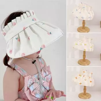 Детские летние шляпы от солнца, детская шляпа с большими полями для мальчиков и девочек, пляжная шляпа, ветрозащитные складные шапки, детские шапки розовый